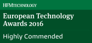 Winner European Technology awards 2016 - Portara